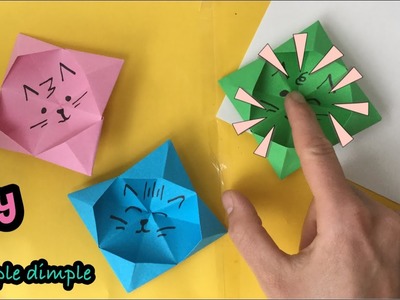 ★ DIY Simple Dimple Fidget Toy (ZONDER LIJM!) ★ Vouwen Met Papier Makkelijk - fidget toys maken