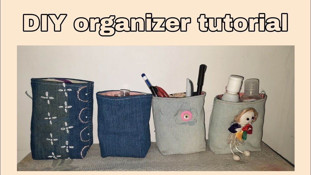 DIY organizer.pen stand