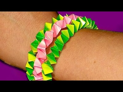 DIY paper bracelet