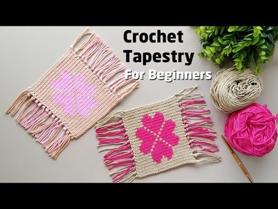 Crochet Tapestry - Belajar Merajut Tapestry - Beginners