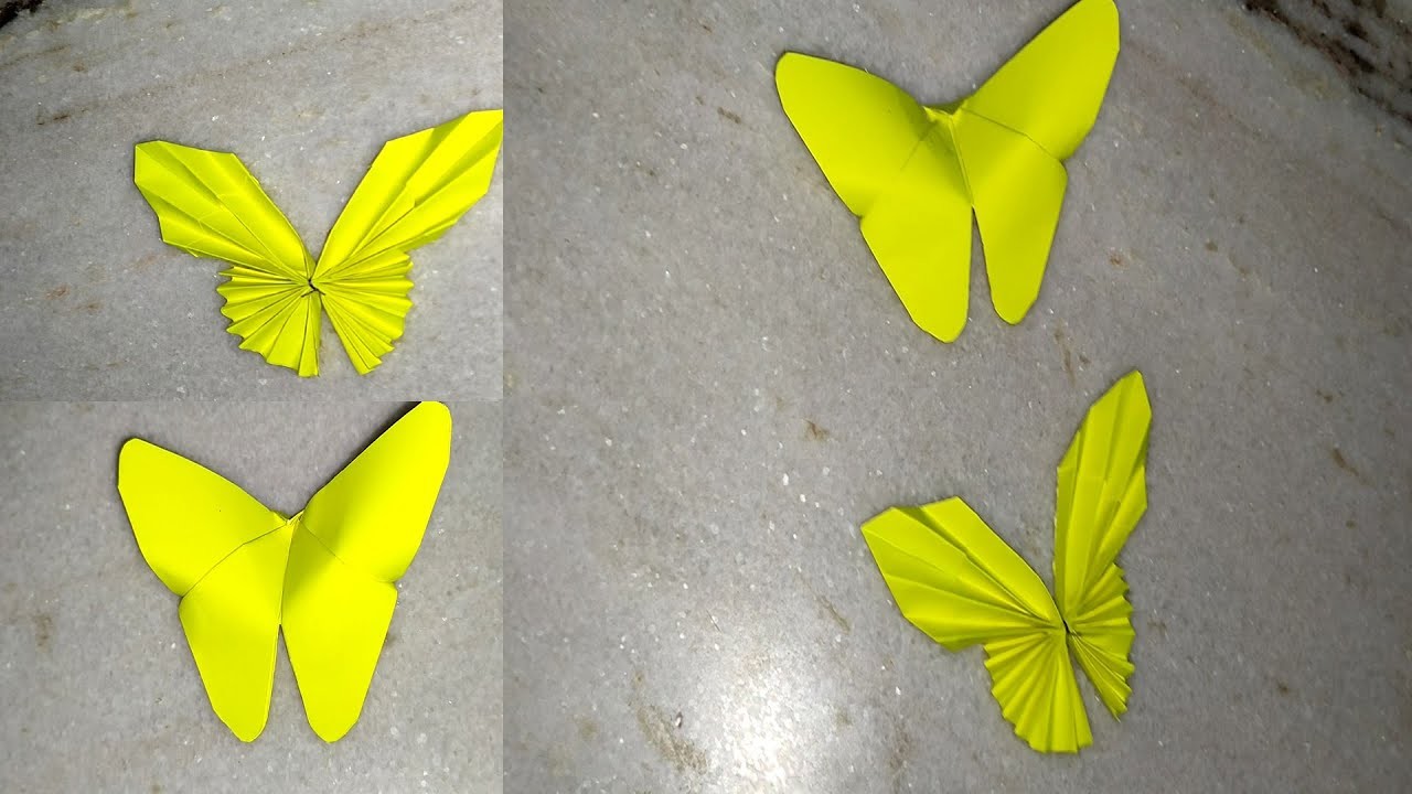 Easy Paper ButterFly Origami | Butterfly Diy