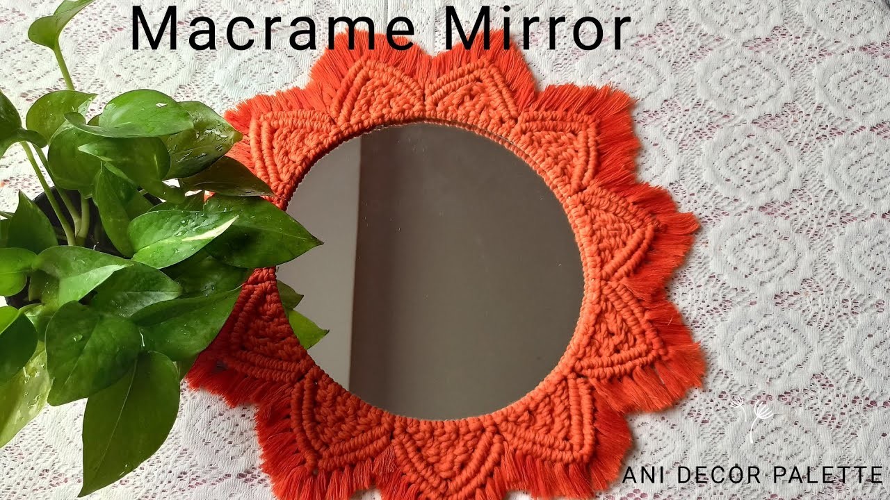 #macramemirror #macrameart #macrame #homedecor #macrametutorial #macramewallhanging MacrameMirror