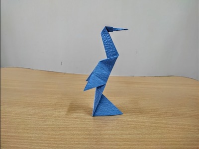 Origami Stork Easy - Origami Bird Easy