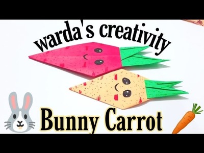 Paper Bunny carrot  | Paper Craft | Origami Paper Craft