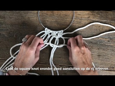 Verspringende Square Knot
