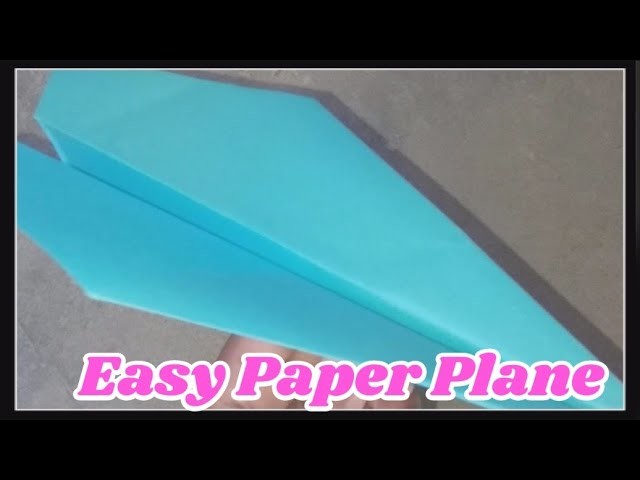 Easy Origami - Paper Plane | Easy Origami Tutorial | #Shorts