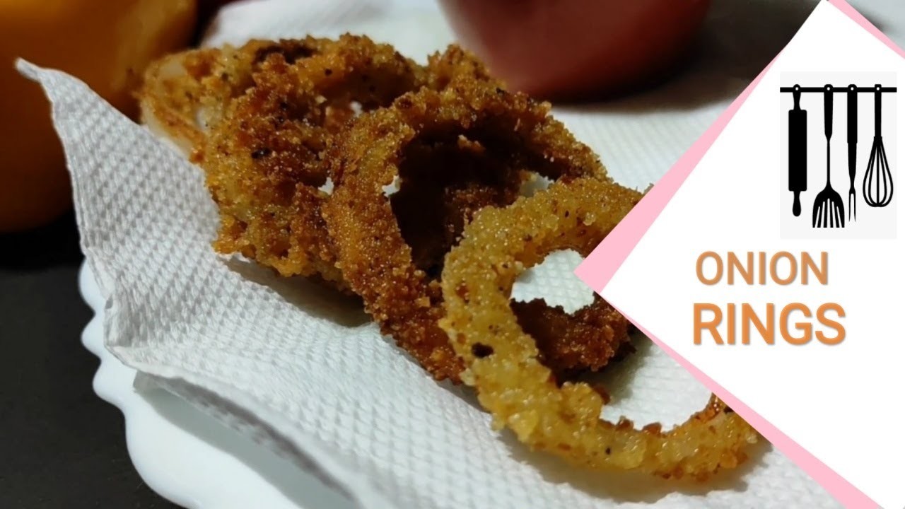 Homemade Onion Rings- Super Crispy Easy and Delicious | ক্রসপি অনিয়ন রিংস - Easy Snacks Recipe