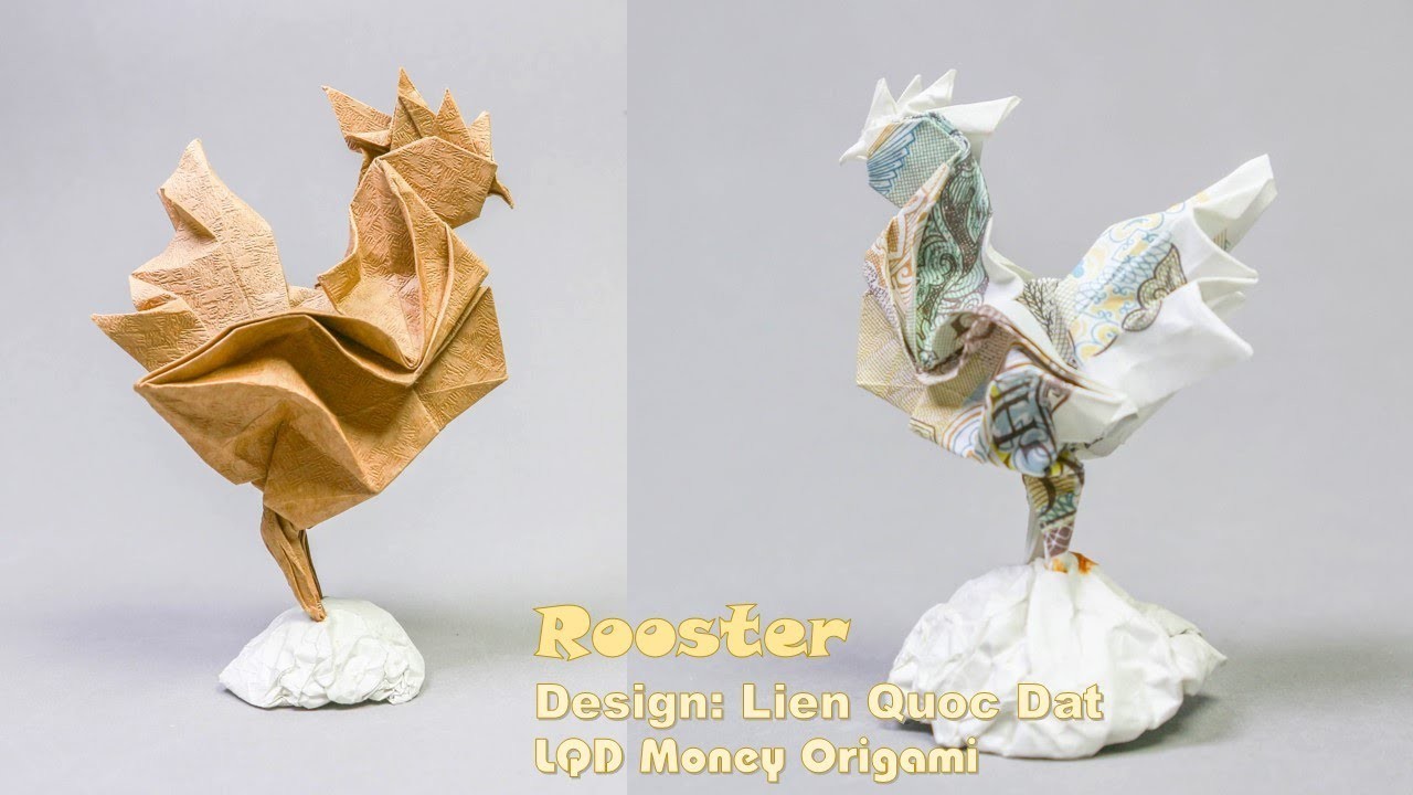 Rooster (Lien Quoc Dat) - LQD Money Origami