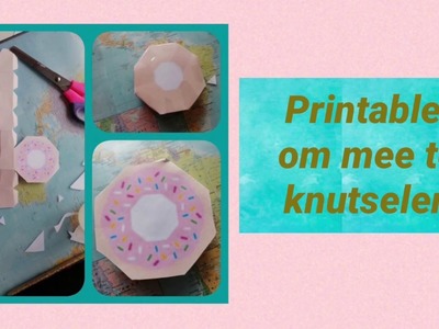 Printables om mee te knutselen