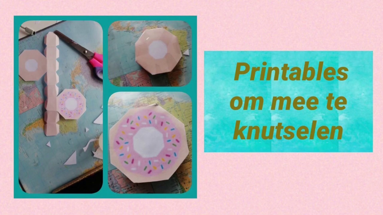 Printables om mee te knutselen