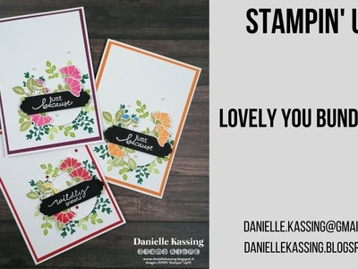 Stampin' Up! De nieuwe Lovely You bundle - NL