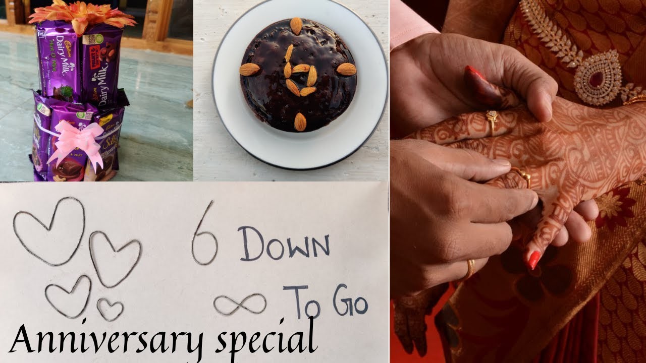 ANNIVERSARY SPECIAL PART2|Anniversary Cake|Biscuit Cake|DIY Iron Anniversary Gifts|Chocolate Bouquet
