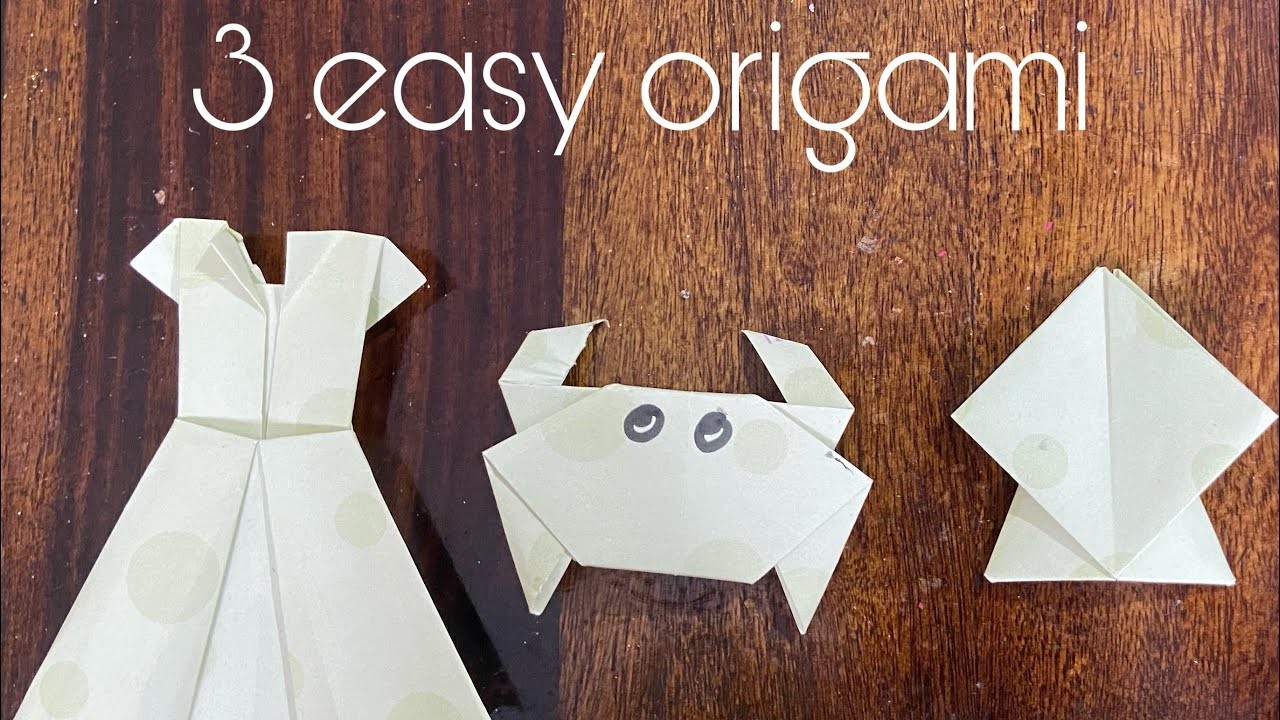 DIY  3 easy origami