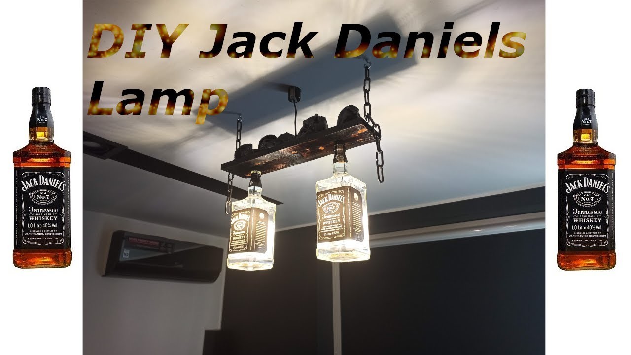 DIY Jack Daniels Lamp