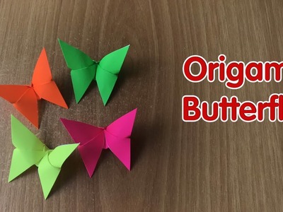 DIY: Origami Butterfly, 折り紙バタフライ