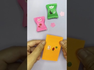 DIY paper gift idea. Origami paper gift idea. Origami mini gift. Origami candy gift idea #Shorts