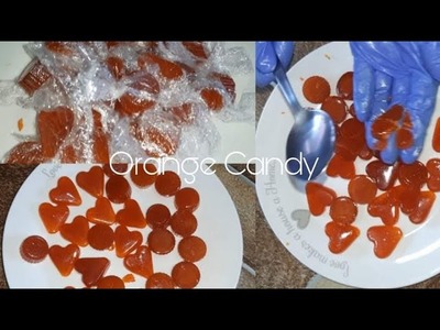‎Orange Candy Recipe || اورنج ٹافی || Fresh Orange Juice Candy || Homemade Orange Candy‎ for Kids