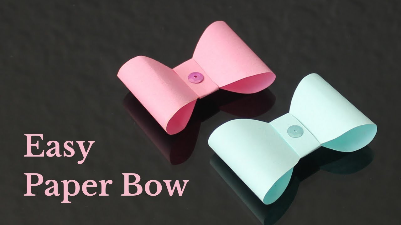 Paper Bow | Easy Paper Bow