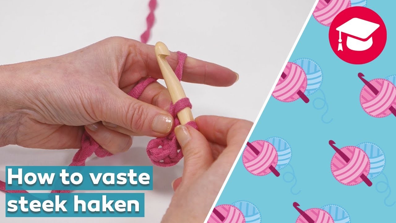 Tutorial vaste steek haken | cursus Haken