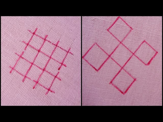 2 types of Basic sindhi or Gujrati stitch tutorials. গুজরাটি সেলাই সহজ উপাই