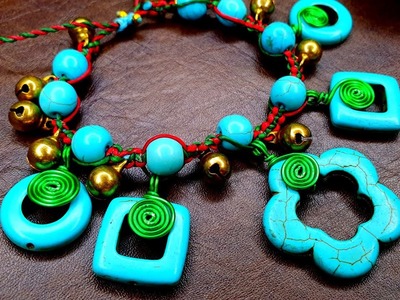 How To Make Macrame Bracelets | DIY | Handmade Jewellery Ideas. 5 minute thai crafts