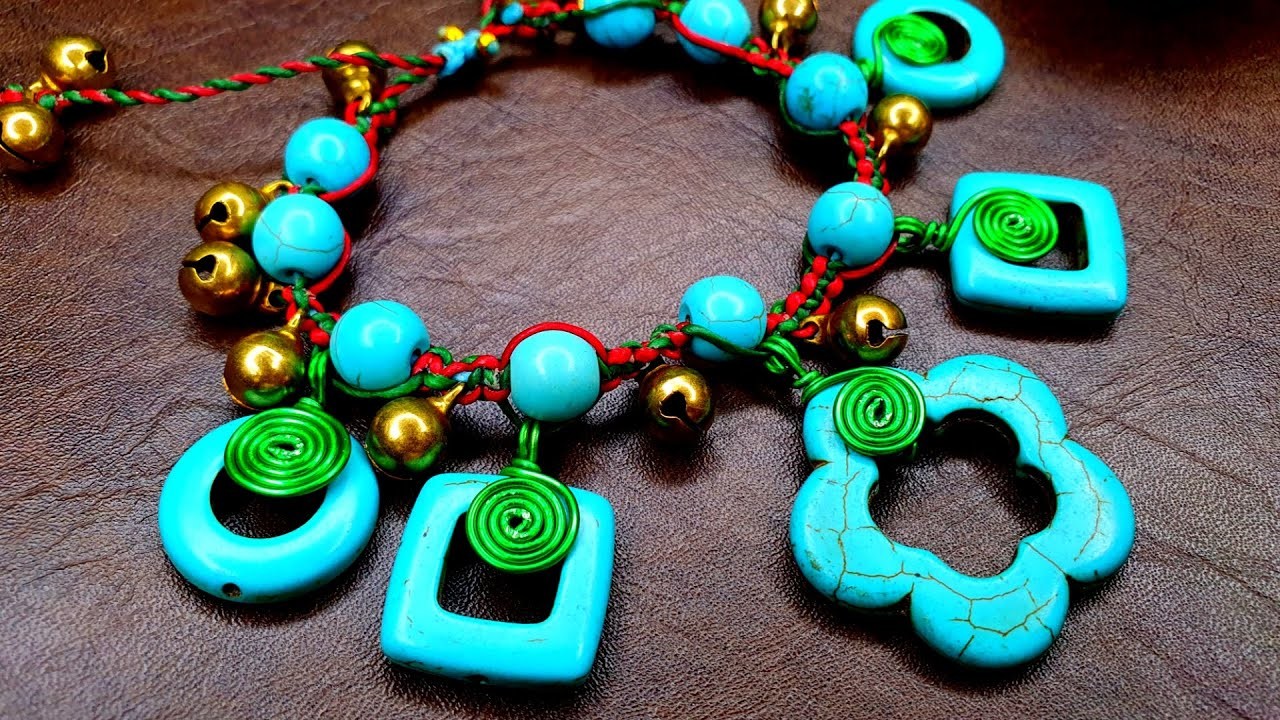 How To Make Macrame Bracelets | DIY | Handmade Jewellery Ideas. 5 minute thai crafts
