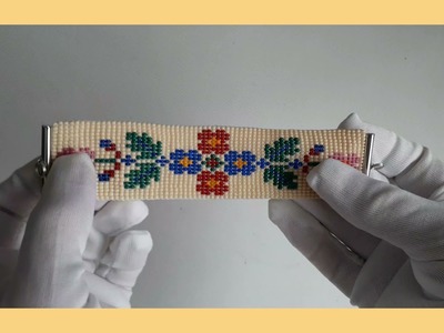 Beads loom bracelet