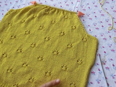 Crop bluz yapımı. summer blouse vest knitting patterблузка жилетка выкройкаn نمط الحياكة سترة سهلة