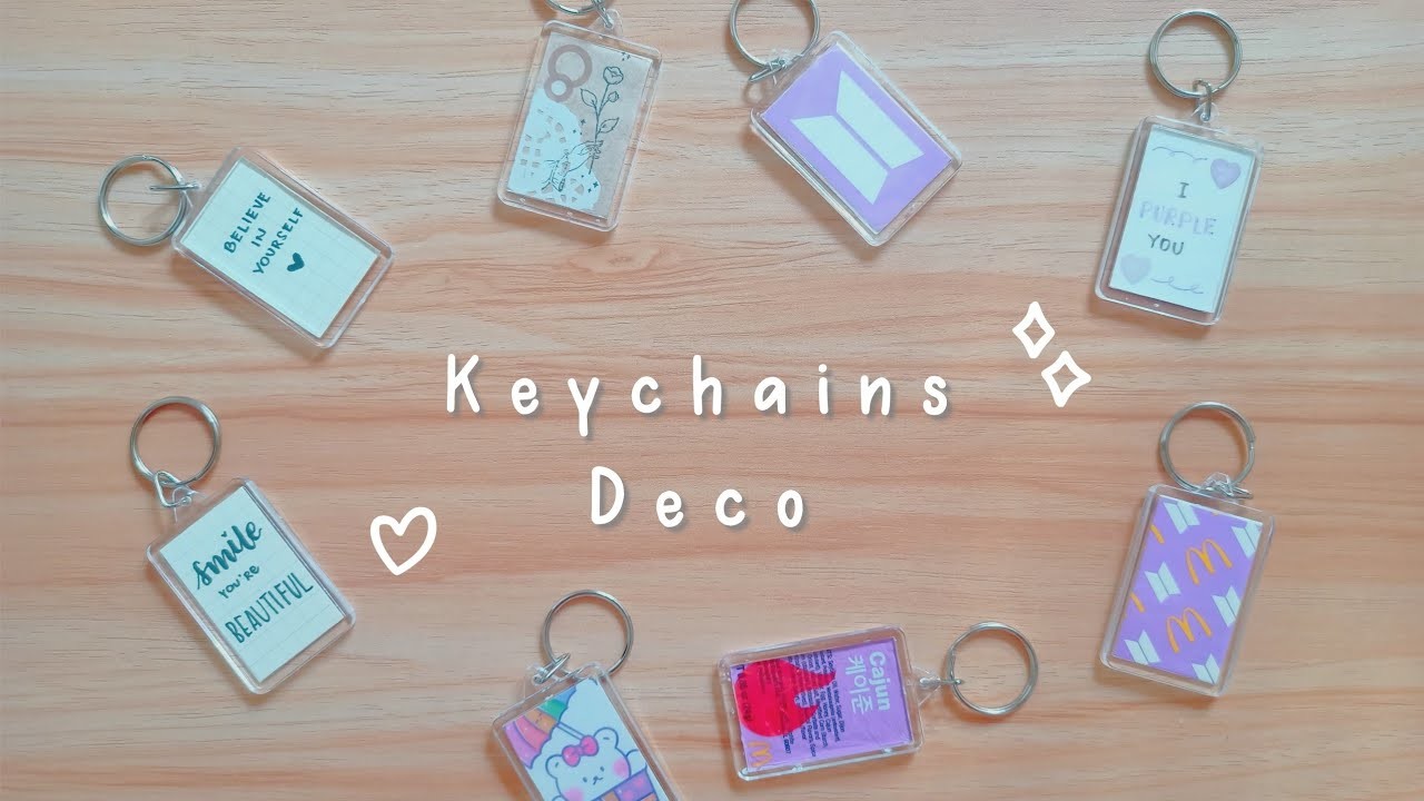 DIY | Keychain Deco ✨