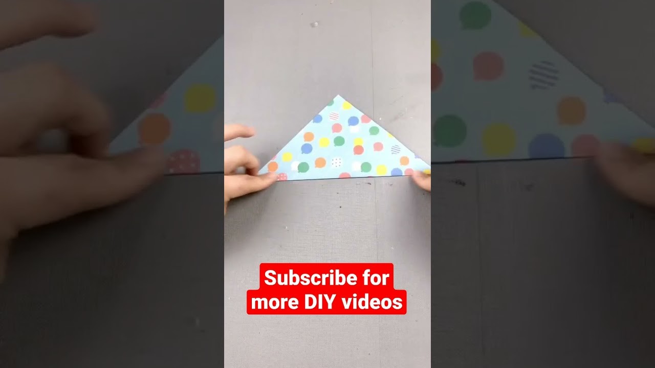 DIY origami fish
