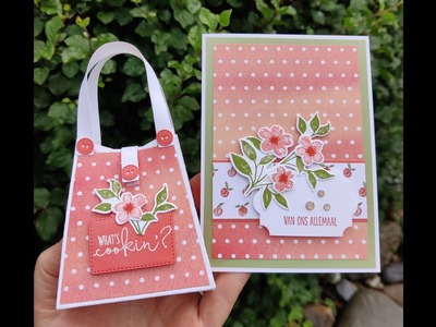 Stampin' Up! #40, Van ons allemaal, met de Sweet as a Peach en de Wensbloemen stempelsets