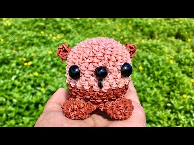 Loomigurumi Otter Tutorial~Rainbow Loom