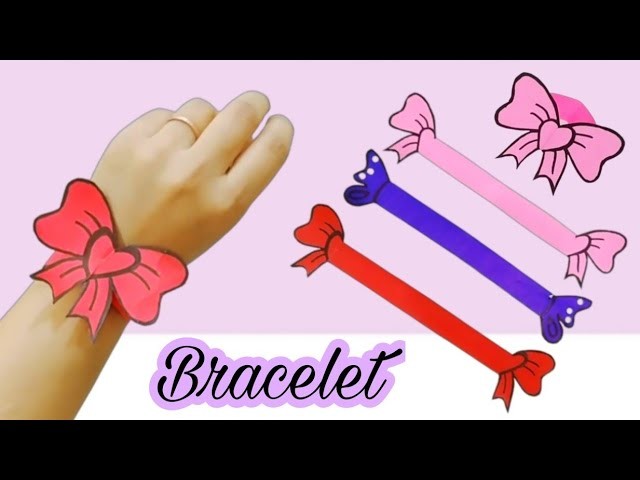 Paper Bracelet || Origami Bracelet || Paper Craft || Easy Origami || Diy || Bracelet || Butterfly