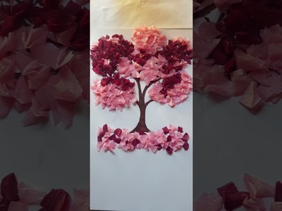 3d chreeblossom paper tree