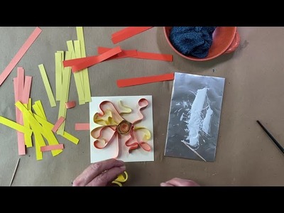 Time Lapse Art - Quilling Sun