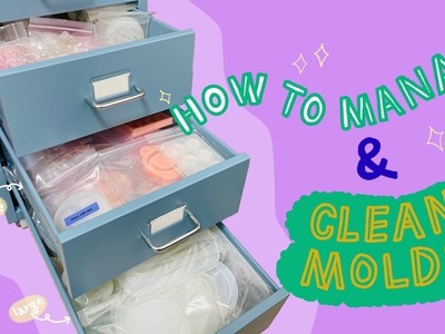 (resinart,레진아트,レジンアート) ✨✨How to manage & clean molds 몰드 관리& 정리하는 방법 モールド管理&整理する方法✨✨