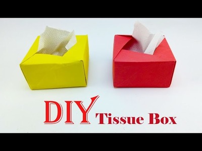 Diy Paper Tissue Box । Origami Tissue Box । Paper Tissue Box । Paper Craft