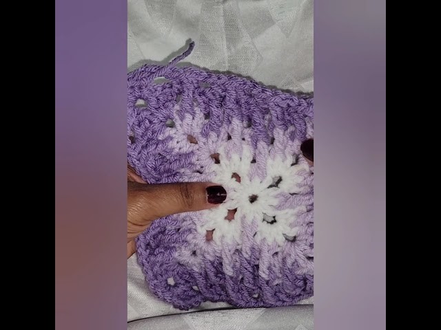 Easy Crochet Designer Baby Blanket |LaFonda's Crochet | Mosaic Baby Blanket