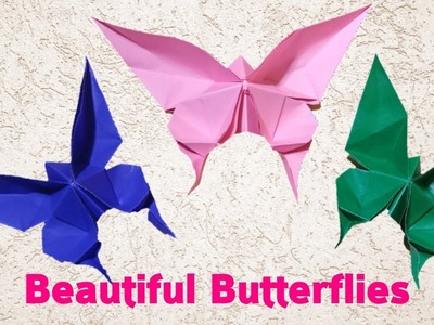 Paper Butterfly 2 || Easy Origami Butterfly || DIY Paper Tutorial
