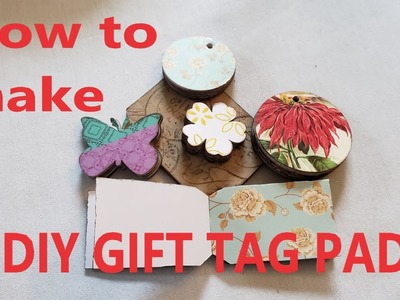 DIY Gift Tag Pad