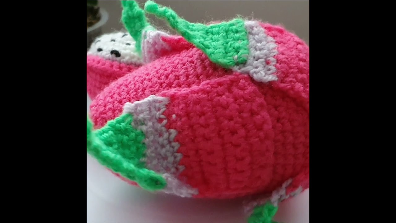 #handmade#crochet#amigurumi#food#dragon#dragonfruit