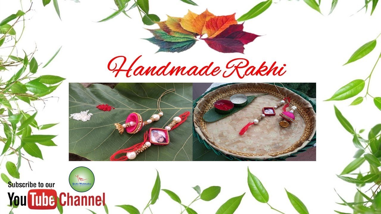 Handmade Rakshabandhan Ki Rakhi || #Rakshabandhan #Rakhi #DIY #Handmade #Homemade