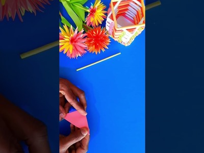 ▶️????• Paper dahlia flowers | how to make dahlia paper flower | DIY wedding flowers |কাগজের ডালিয়া ফুল