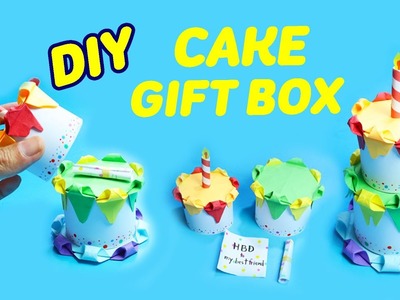 Surprise Gifts with Origami Cake Box