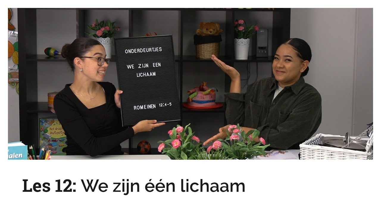 Onderdeurtjes aflevering 12: We zijn één lichaam | Knutselwerkjes in de beschrijving!