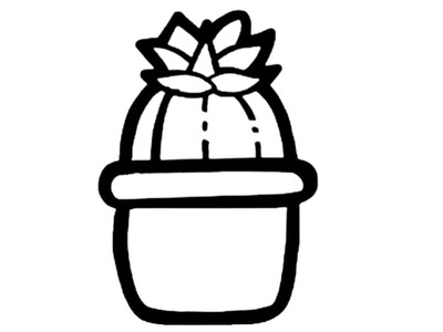 Bolalar uchun kaktus chizish. How to draw cactus for kids. Рисование кактуса.сурет салып уйрену