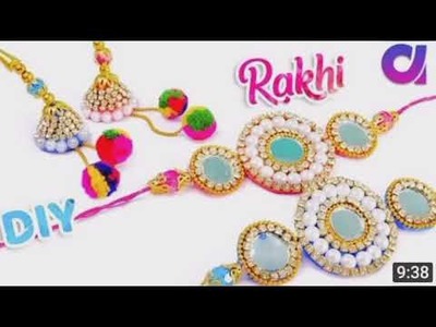 Pearl rakhi design| moti rakhi