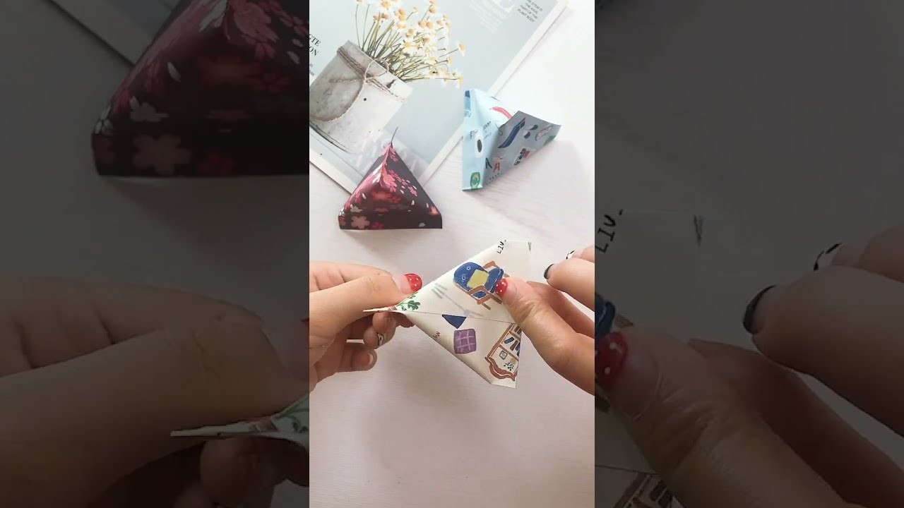 Studies Origami Paper  |  Origami Boom | Sok_Paper123 | DIY | 折り紙 | 종이 접기 용지 | Trick Paper