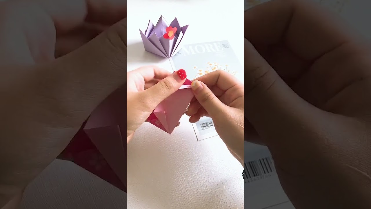 Studies Origami Paper  |  Origami Boom | Sok_Paper123 | DIY | 折り紙 | 종이 접기 용지 | Trick Paper