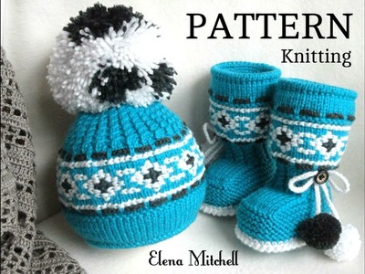 Pattern Knitting PDF Designer Elena Mitchell